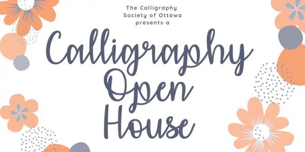 CSO Calligraphy Open House at Wallack's