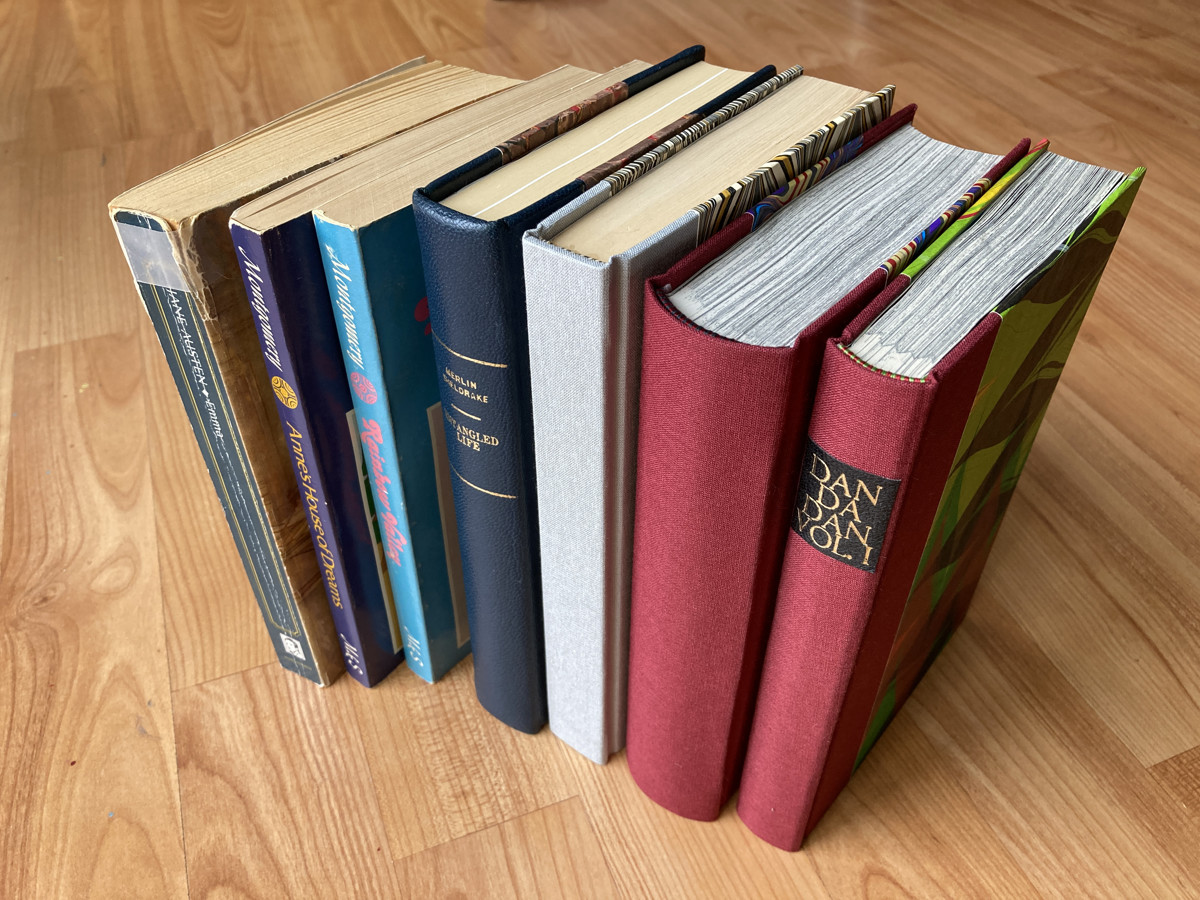 Examples of paperback books turned into hardcovers