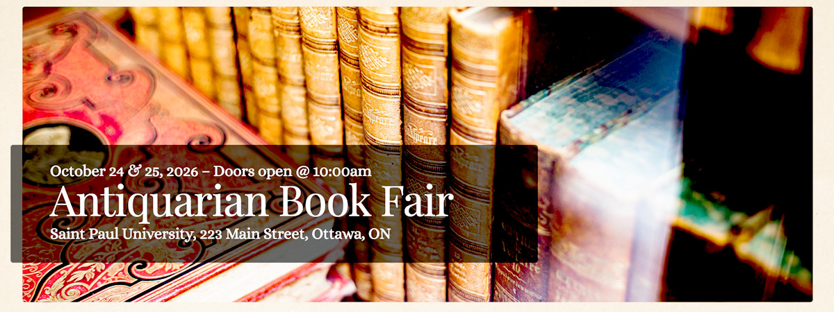 Antiquarian Book Fair 2026